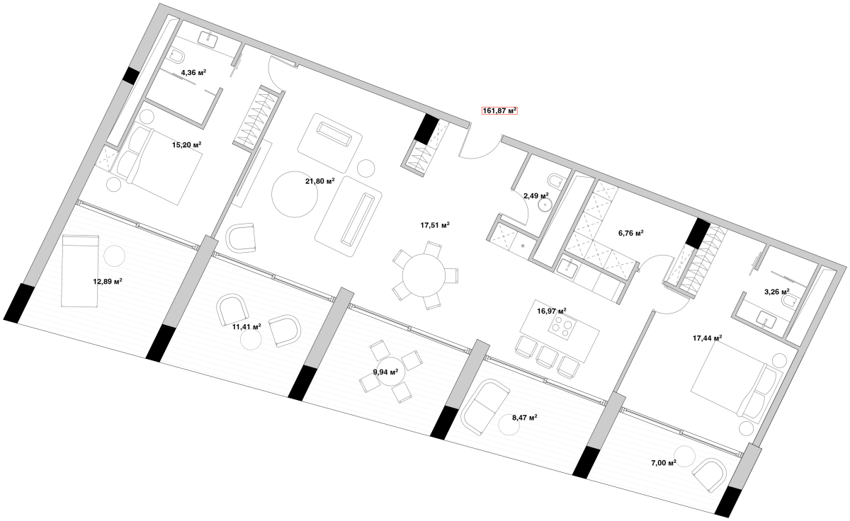 Բնակարան N401 | Հարկ 4 | Վաճառք Երևանում | Կամերտուն